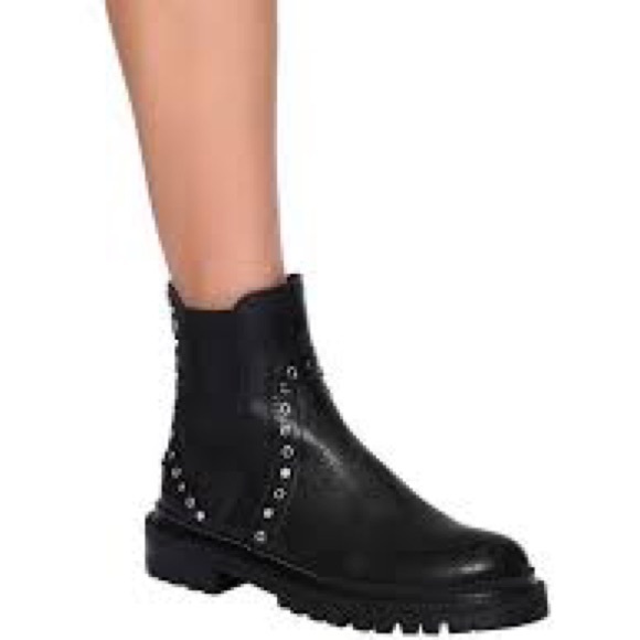 NEW Jimmy Choo Burrow Studded Chelsea Boots 35.5 - Picture 10 of 12
